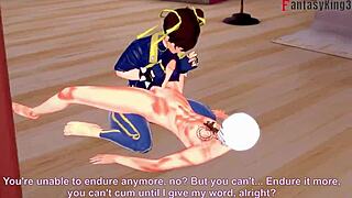 Yo, Chun-Li in Fortnite getting pounded hard! 🔥💥