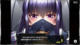 dive into taimanin rpgx scene 5 for some intense hentai action! 😈