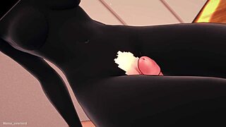 Girlfriend Dresses As Enderman For Bedtime Hentai Fun In 3D Minecraft