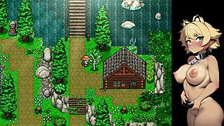 i'm playing the nuki fishing game and stripping in the stream.