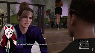 i'm the playful fox, loving these upskirts in the brothel costume