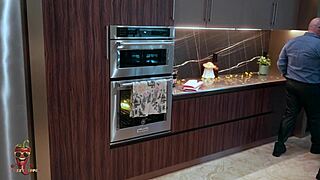 Much older boyfriend Skylar Vox meets parents on Thanksgiving, bent over with shaved ass in homemade gay scene