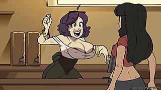 Bombshell barista faces outdoor BONDAGE in part two