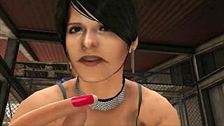 Hey, check out cristina getting fucked by two mechanics in the workshop, it's so sexy