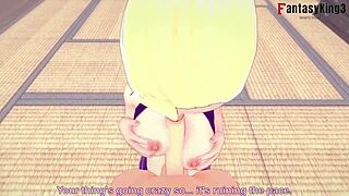 ino yamanaka gives titjob before naruto bangs her hard