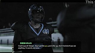 In Move the Chains 01, the football match features sexy outfits and curvy teens