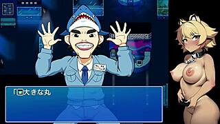 i'm playing the nuki fishing game and stripping in the stream.