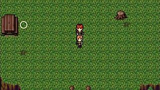 watching a porn movie with a busty woman in zombies retreat part five