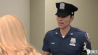 Milf In Prison Takes Her First Huge Cock! 😲