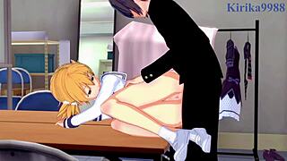 Chiaki And Kotone Fuck!