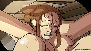 Bombshell barista faces outdoor BONDAGE in part two