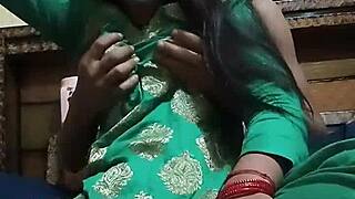 Indian Bhabhi Boobs Pressed Hard And Sucked By Devar