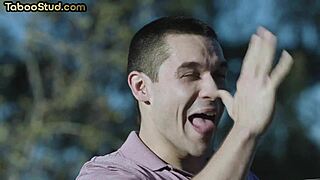 Man, getting barebacked in this hairy foot fetish 3some with twinks was wild!