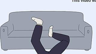 Step mom animated sex on chore day 2