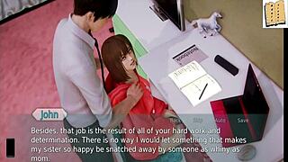 I just started playing Academy 71, and it's this anime-style game with hentai elements, but I keep making errors in the quests because I'm distracted.