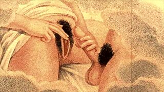 Vintage Erotic Drawings Bring Retro Heat in Anime Style