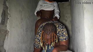 My horny stepmom drives me crazy with outdoor black action every time.