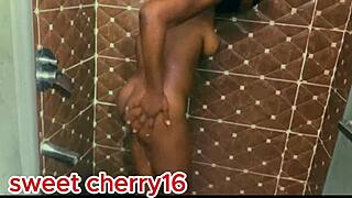 Lonely African Girl Warms Pussy For Creampie With Big Tits