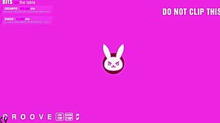 D.Va streamer rides and gets assfucked in anime