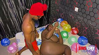 Intense Fucking In Sins City Christmas With Big Tits And Ass