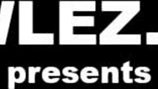 two milf lesbians kissing and fingering in bedroom