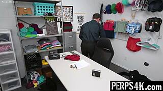 Does The Straight Guy Please The Gay Mall Officer To Escape Trouble?