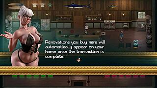 I feel the sexy milf massaging my cock in treasure of nadia episode 2