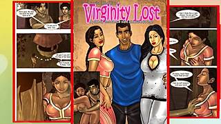 Savita bhabhi's innocence shattered in this animated tale of lost virginity