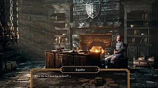 Intense Threesome With Noble Woman And Servant In Anime Style