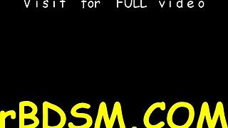 Gagged Beauty Endures Brutal Toy Punishment in Hardcore Play