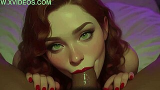 Oh wow, the redhead stepsister is sucking that huge BBC at the club in POV! So intense and wild!