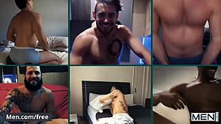 Six Men on Call: Dildos in Holes or Stroking Dicks?