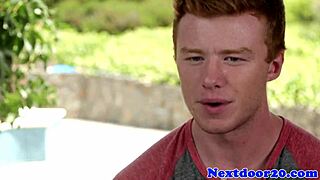 Cum Slut Milf Julia North in Interracial Threesome with Fucking and Blowjob