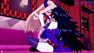 i love ochako's intense futanari sex