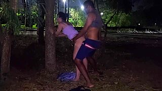 Want to see us fuck in the public park?