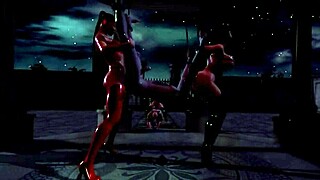 In citor 3, the dominant female takes control in this femdomination walkthrough, teasing with power and submission in the 3d cartoon game.