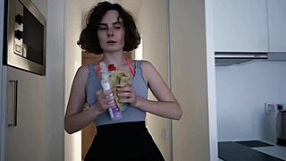 Cleaning for Cash Turns Into Hot Teen 18+ Action