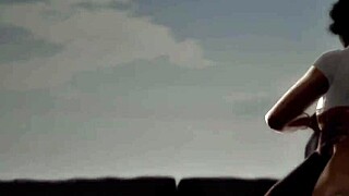 Ebony Rides Monster Cock In Second Life