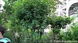 Watch this extreme threesome right by the Eiffel Tower in Paris.