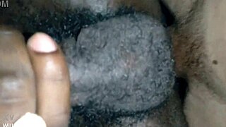 i sucked the big black cock deepthroat, gagging and choking, then creampie bareback