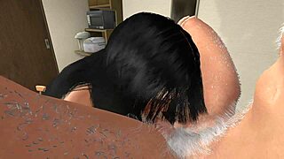 My husband's father fucked me hard in 3D hentai animation.