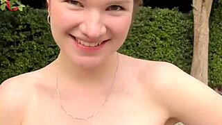 Paid this slutty librarian for wild blowjob and doggy action POV