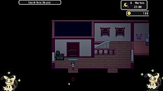 hentai game daily life of my countryside -español- parte 5 mamadas en el baño y me meto a duchar con ella