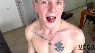 Eight hot guys banging nasty Monica Fox hard