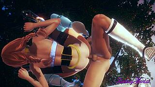 Frozen Elsa And Anna Fucked In Creampie Threesome Cosplay