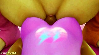 Intense Lesbian Training Session In 3D Anime