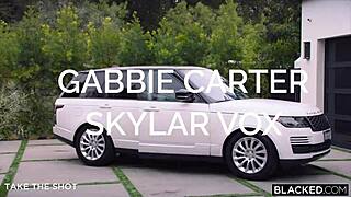 blacked iconic gabbie compilation of raw monster cock action