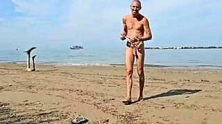 Fucked By Huge Cock On Italian Nude Beach Part 2