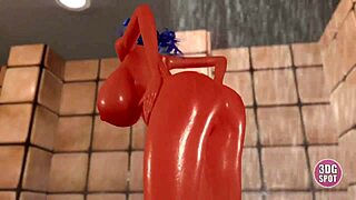 Hot teen cheerleaders intensely fucked in the locker room in this 3d compilation