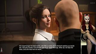 kate's secretary upskirt roleplay tease